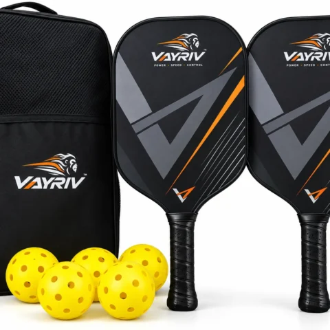VAYRIV fiberglass pickleball paddle set